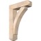 Ekena Millwork Thorton Craftsman Smooth Bracket w/ Offset Brace, Douglas Fir, 7 1/2"W x 28"D x 40"H BKT0806X28X40THR04SDF - alternate 1